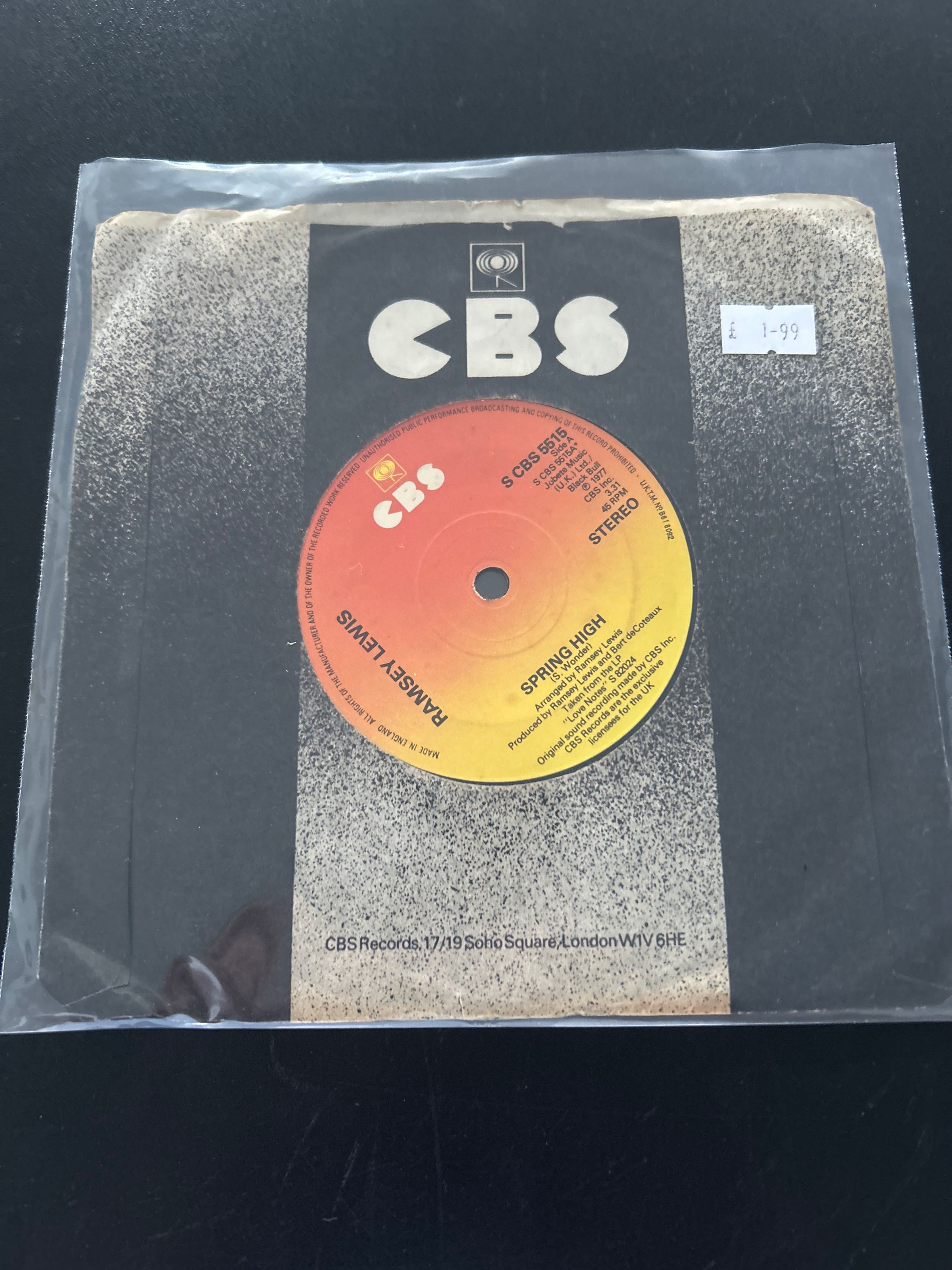 Ramsey Lewis - Spring High - VG+/Gen