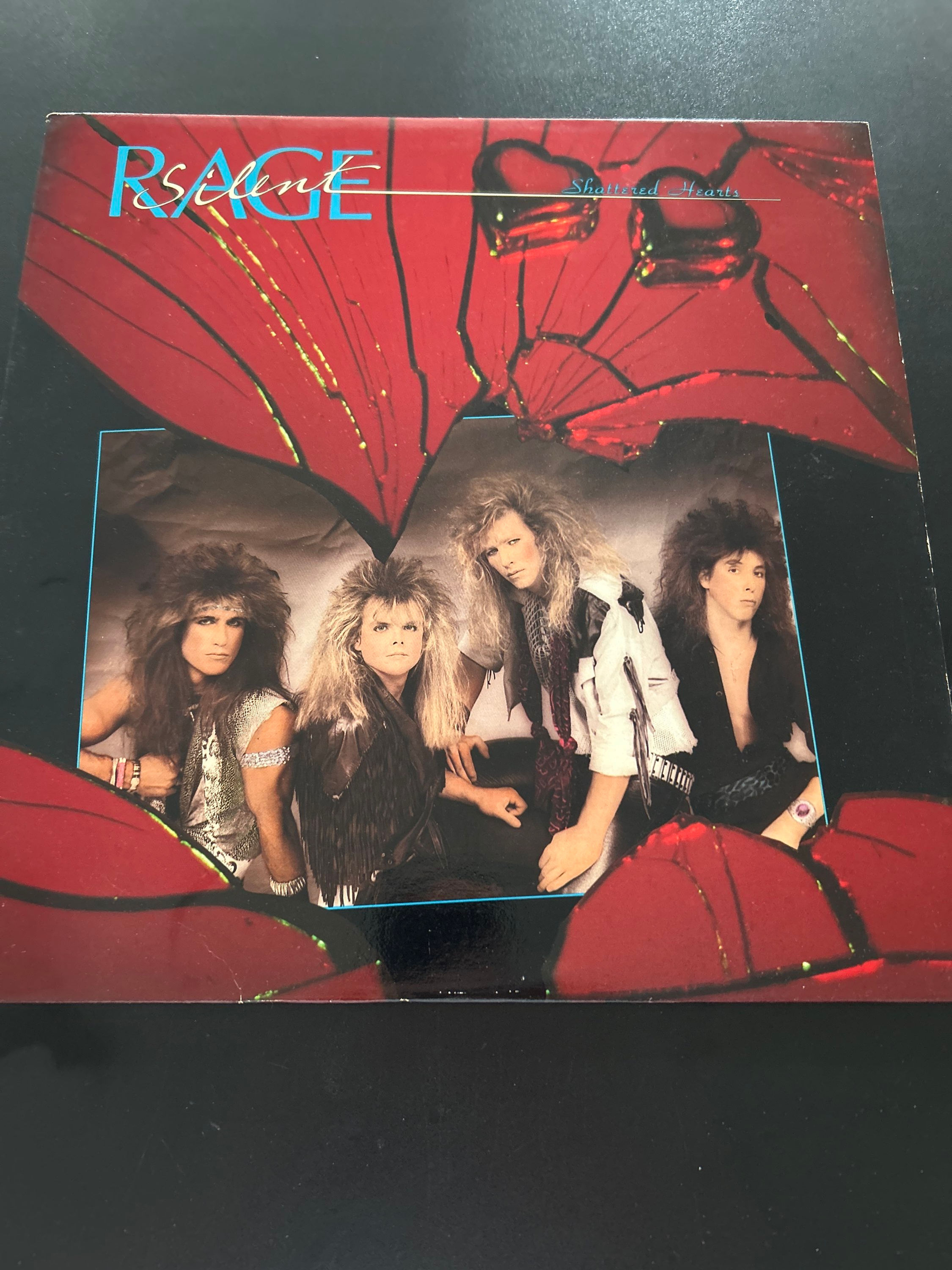 Silent Rage - Shattered Hearts - VG+/VG+