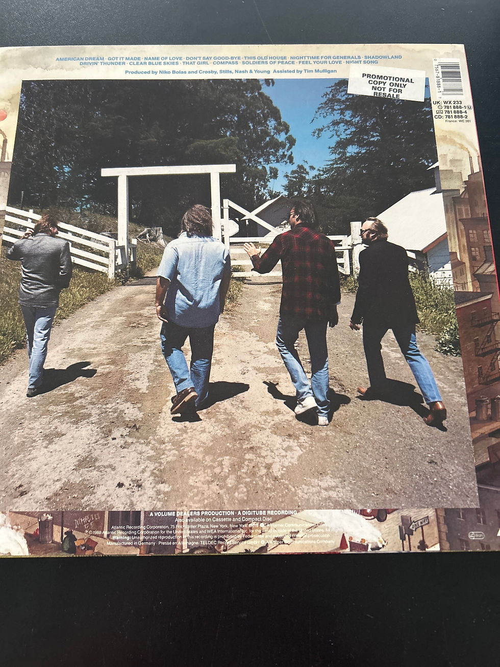 Thumbnail: Crosby, Stills, Nash & Crosby - American D team - EX/EX