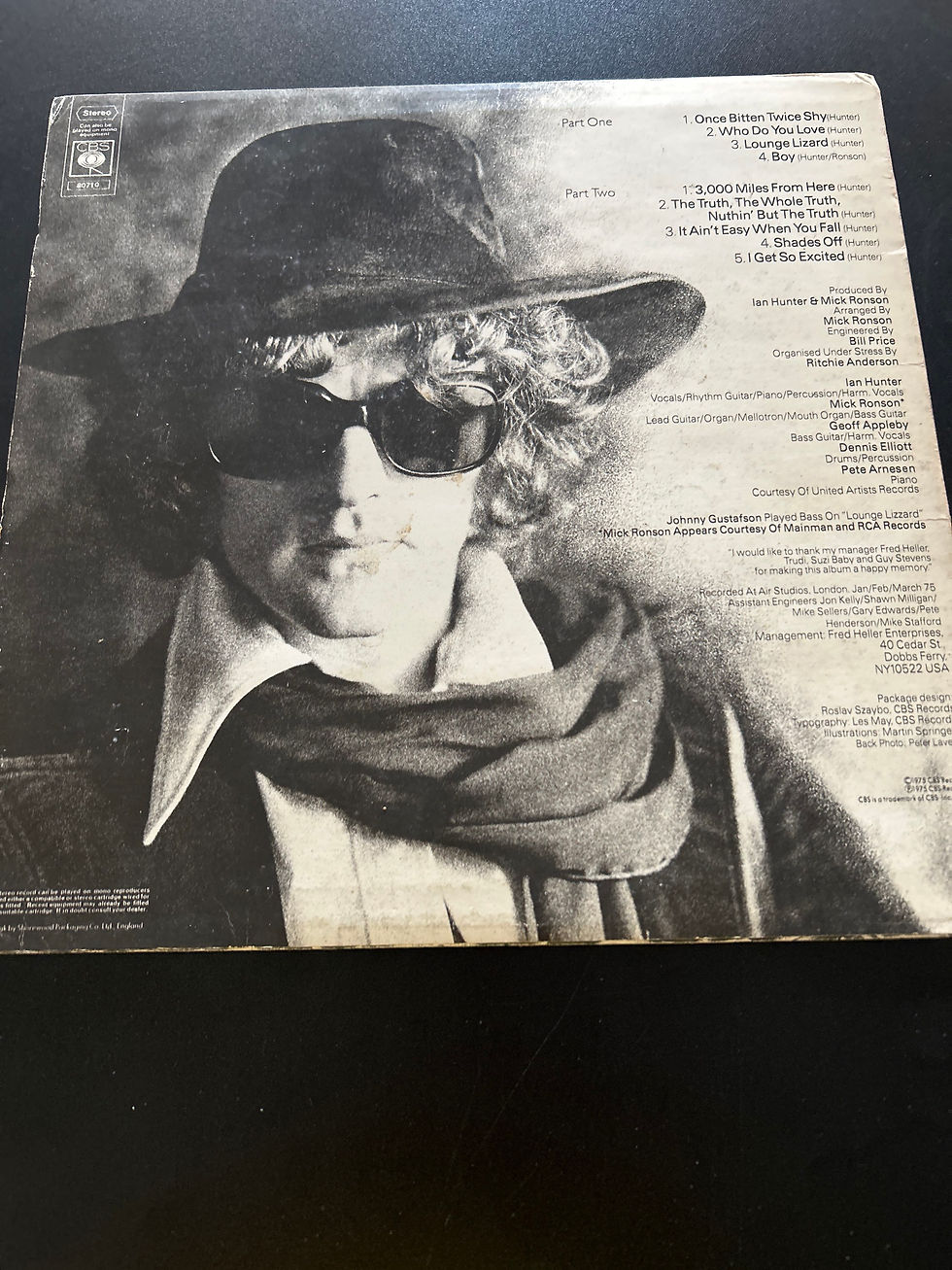 Thumbnail: Ian Hunter - Ian Hunter - VG+/VG+
