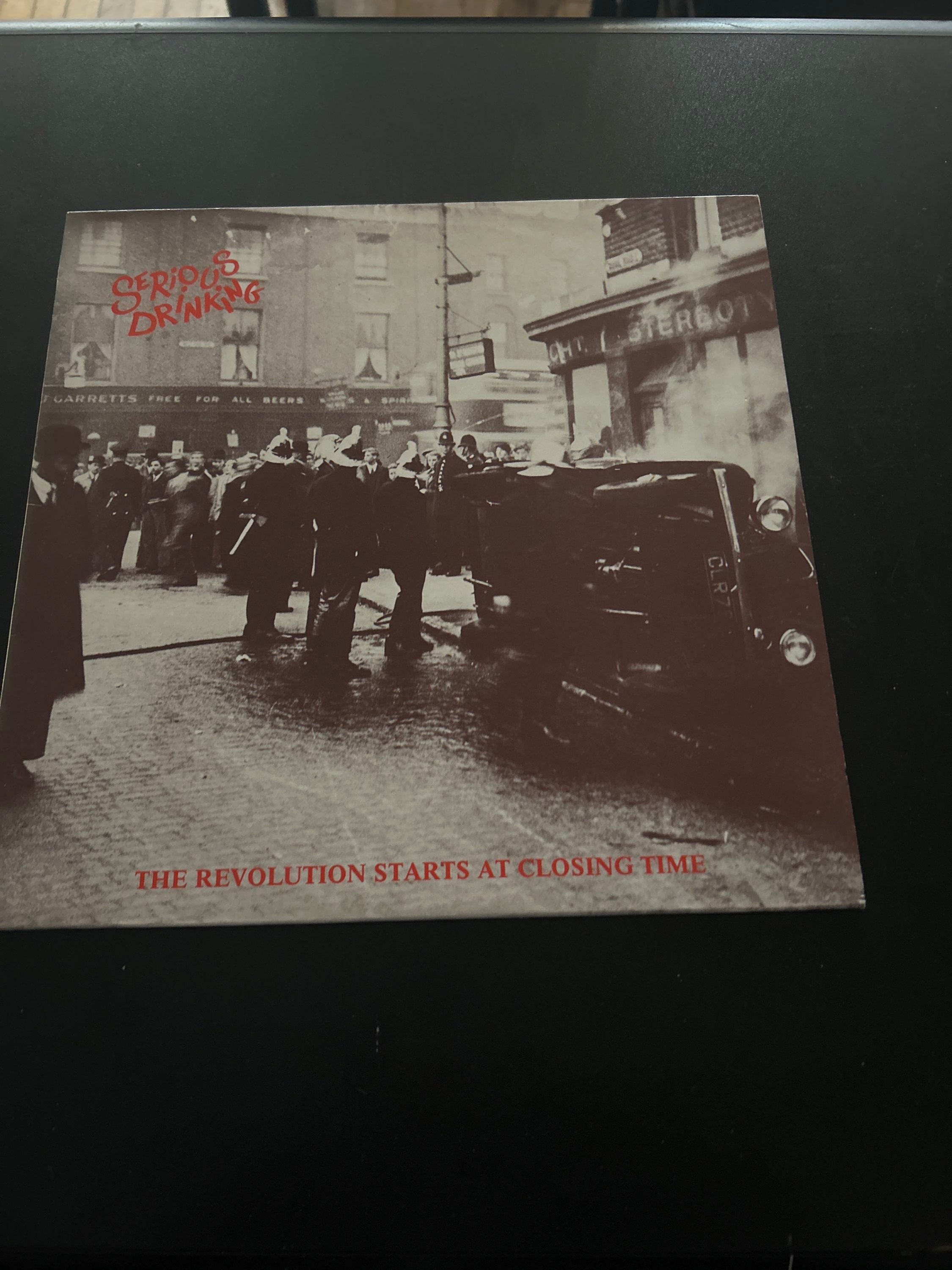 SeriousDrinking - The Revolution Starts at Closing Time - VG+/EX