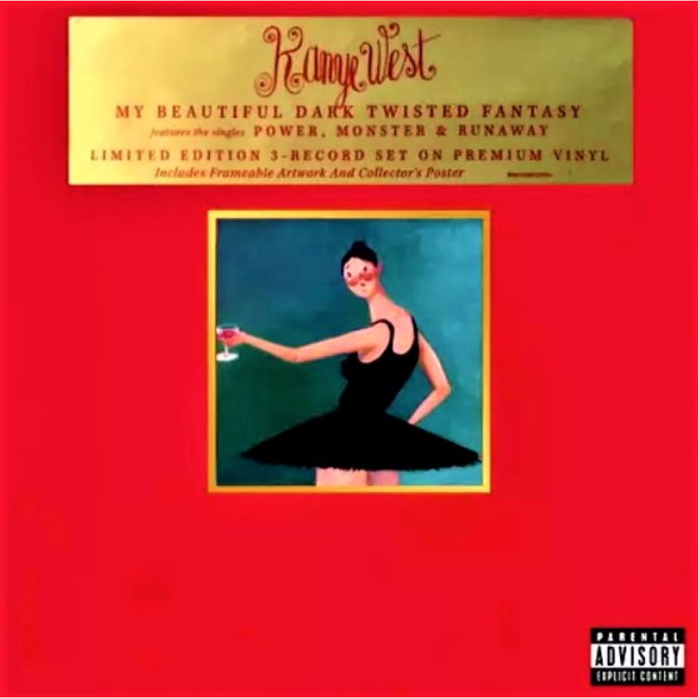 Kanye West - My Beautiful Dark Twisted Fantasy - New & Sealed