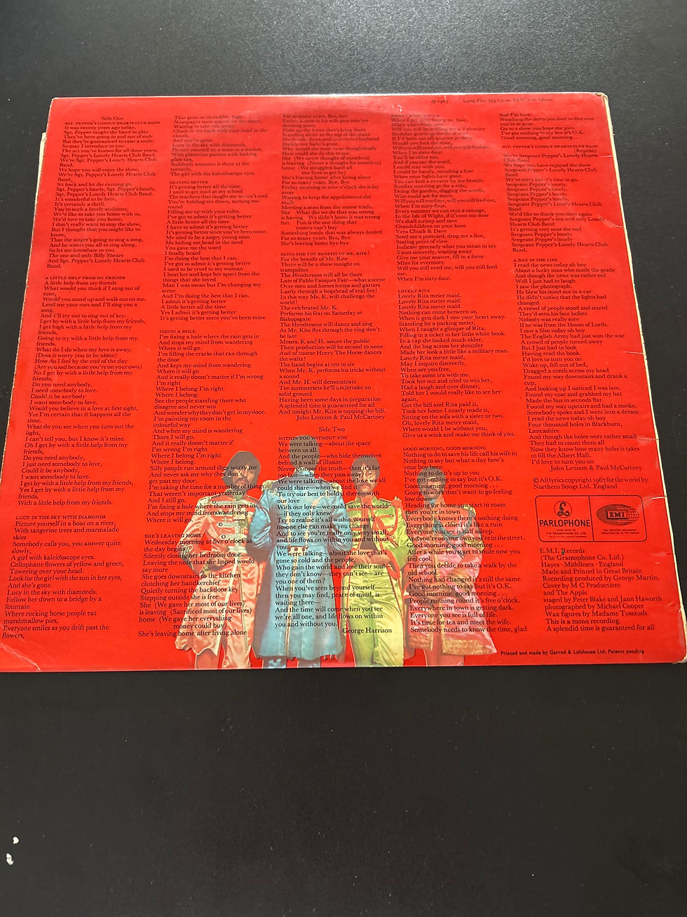 Thumbnail: The Beatles - Sgt Peppers Lonely Hearts Club Band - VG+/VG+