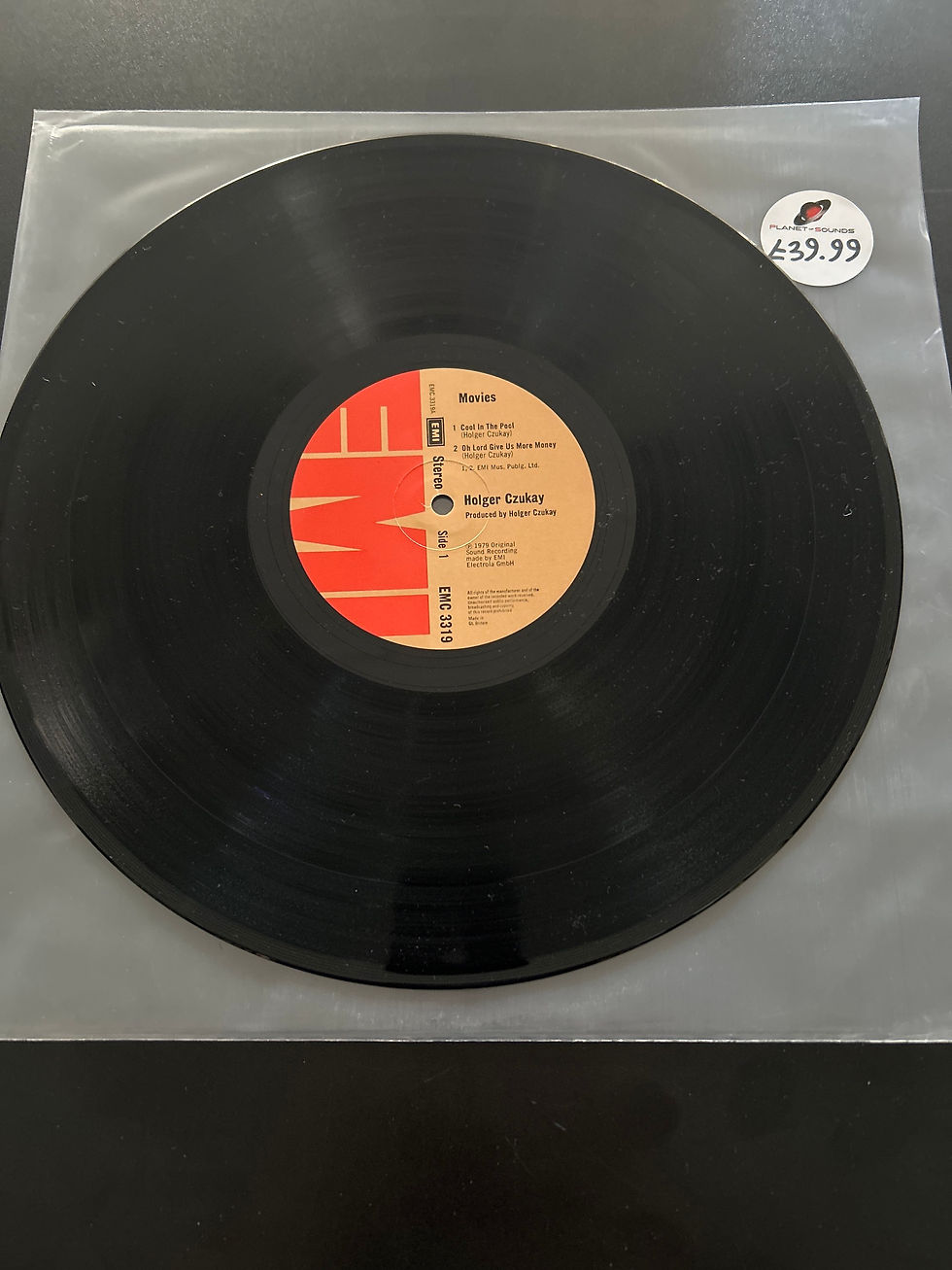 Thumbnail: Holger Czukay - Movies - VG+/VG+