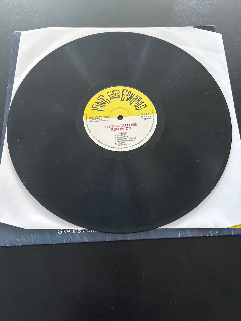 Thumbnail: The Skatalites - Rollin' On - VG+/VG+