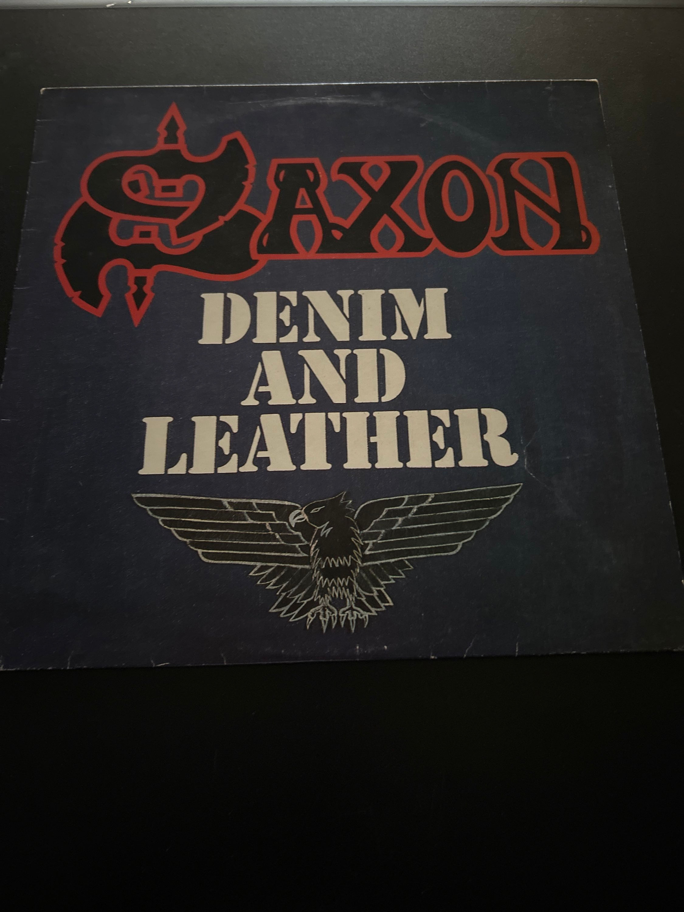 Saxon - Denim And Leather - VG/VG+