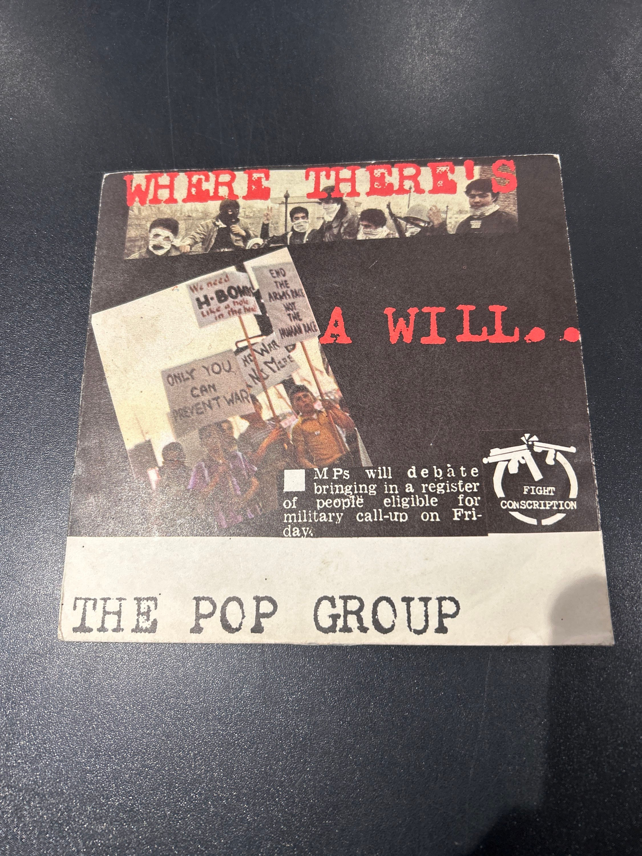The Pop Group - Where There's A Will - VG+/VG+