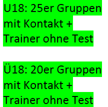 Update: Neue Corona-Vorschriften ab 02.06.21