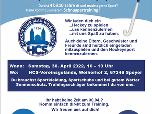 Schnuppertraining 30.04.2022