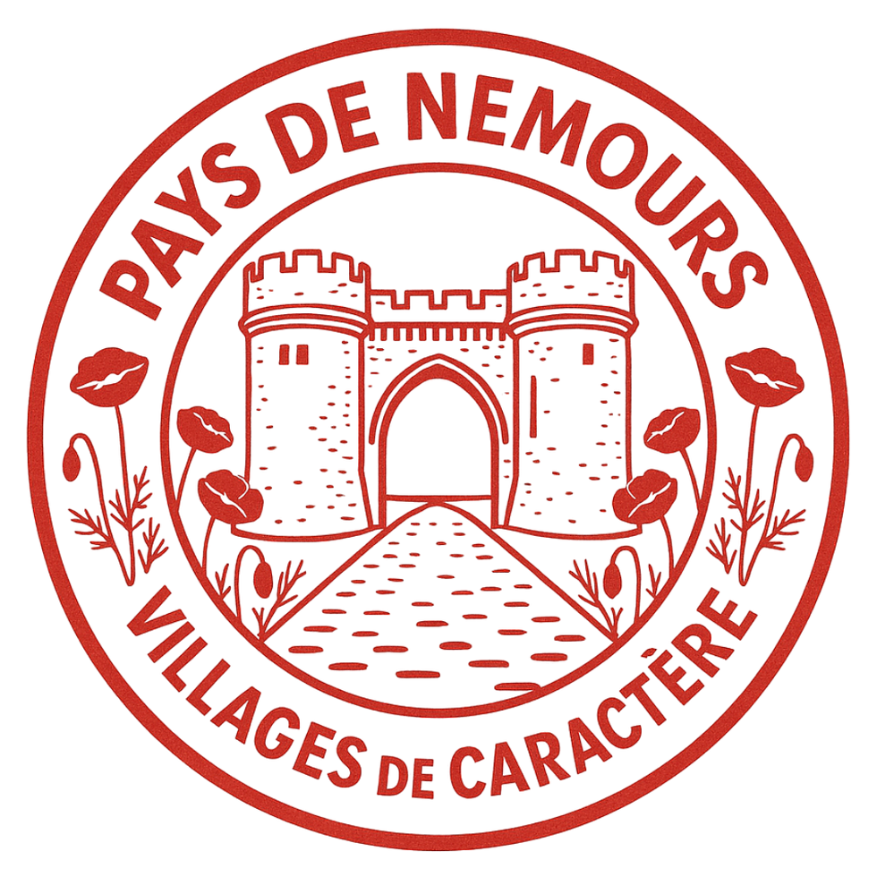 Tampon touristique pour le pays de Nemours