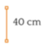 40 cm