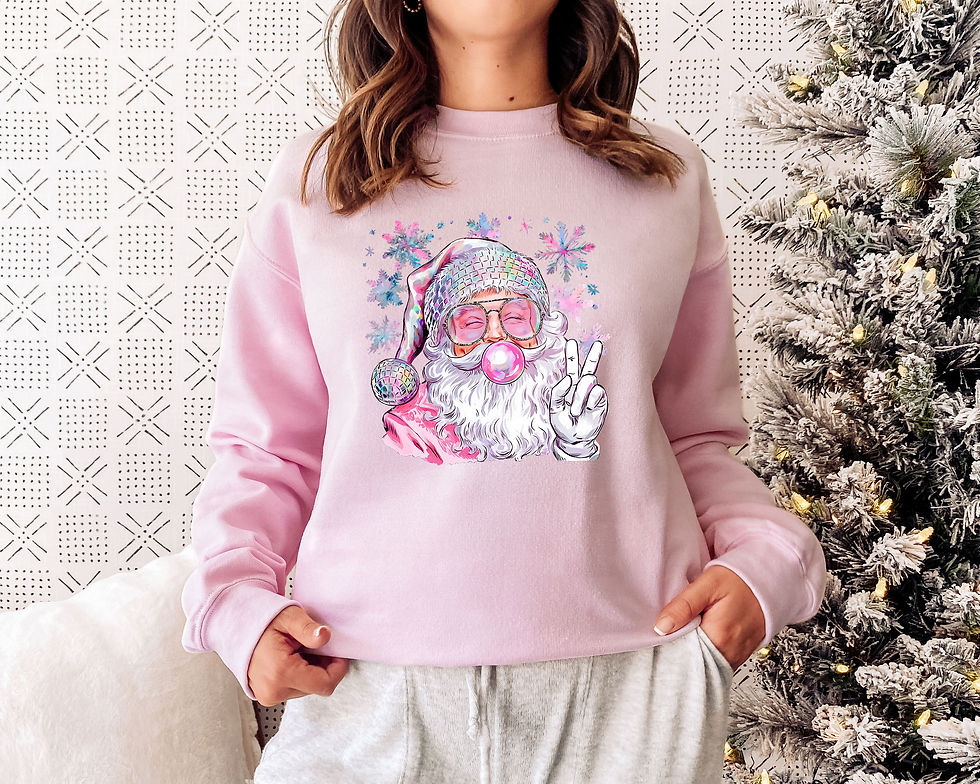 Disco Bubblegum Santa
