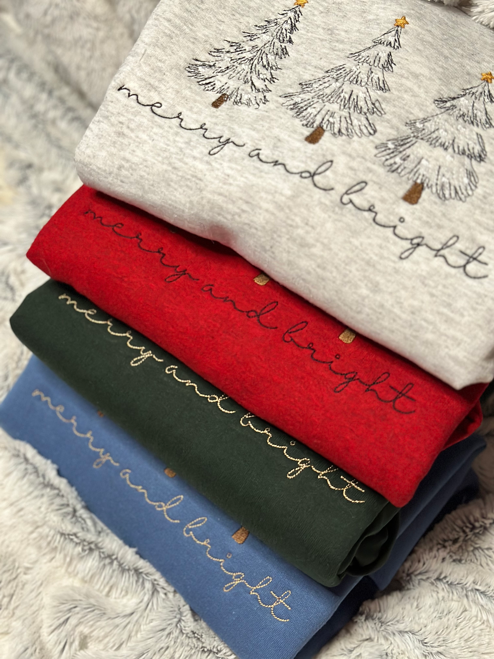 Thumbnail: Merry & Bright Sketch Embroidery