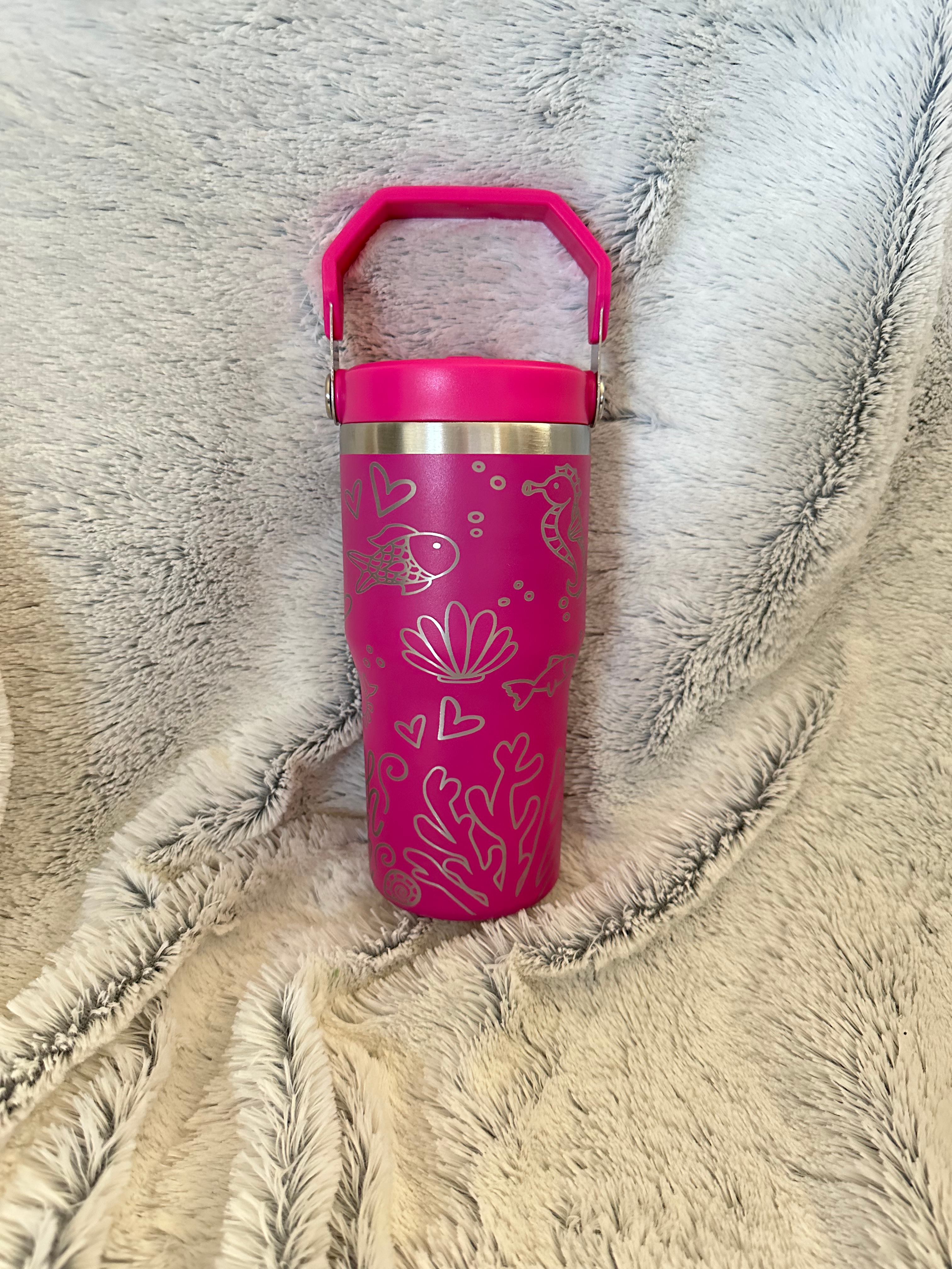 Kids Flip top Mermaid Tumbler