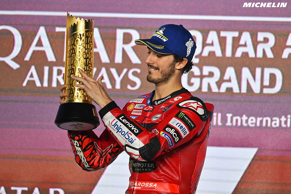 Terungkap persamaan Francesco Bagnaia, Fabio Di Giannantonio dan Enea Bastianini di MotoGP Qatar