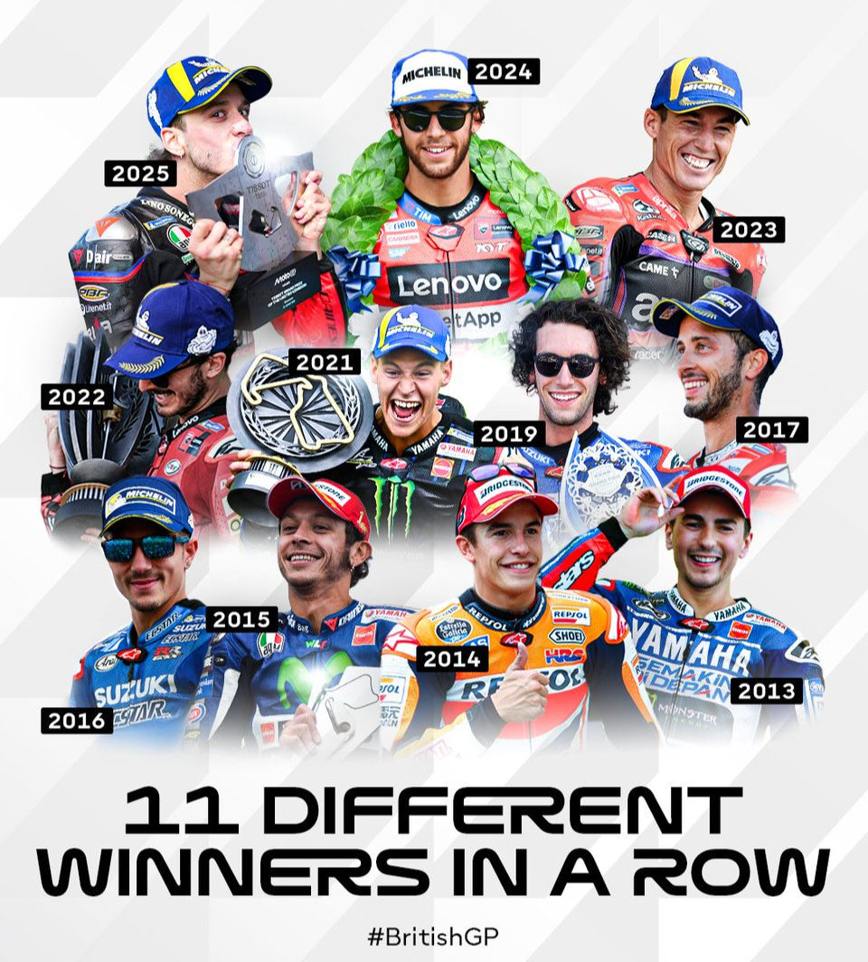 MotoGP Inggris sirkuit Silverstone terbukti angker buat mereka yang pole position sejak 2015 silam