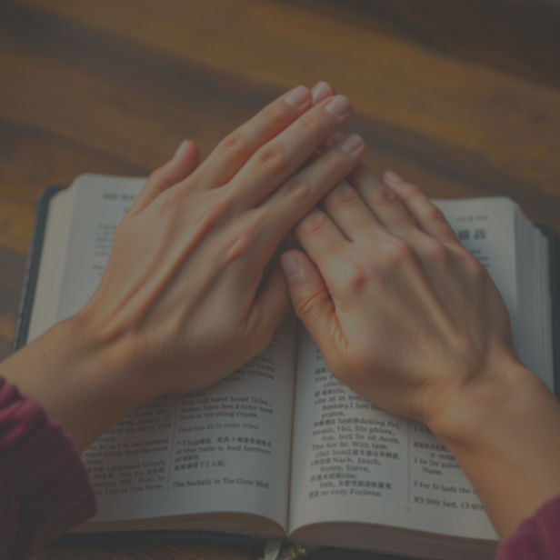 praying hands on an opened bible in Chinese blurring_edited.jpg
