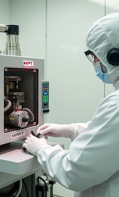 MPI thermal machine repairs in cleanroom