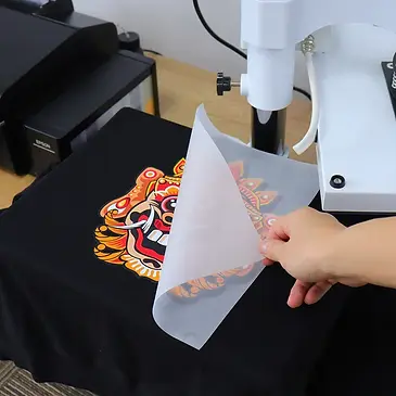 DTF HEAT TRANSFER PROCESS