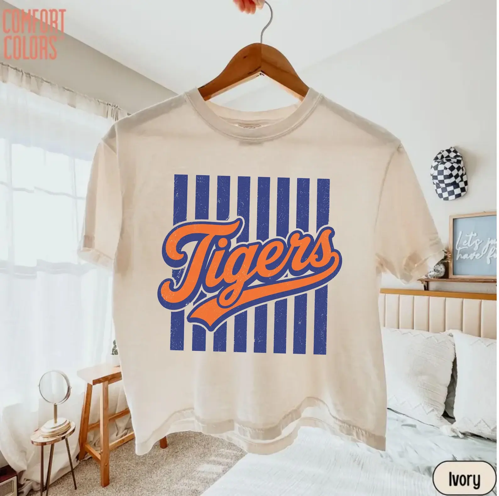 Retro Tiger Graphic T-Shirt
