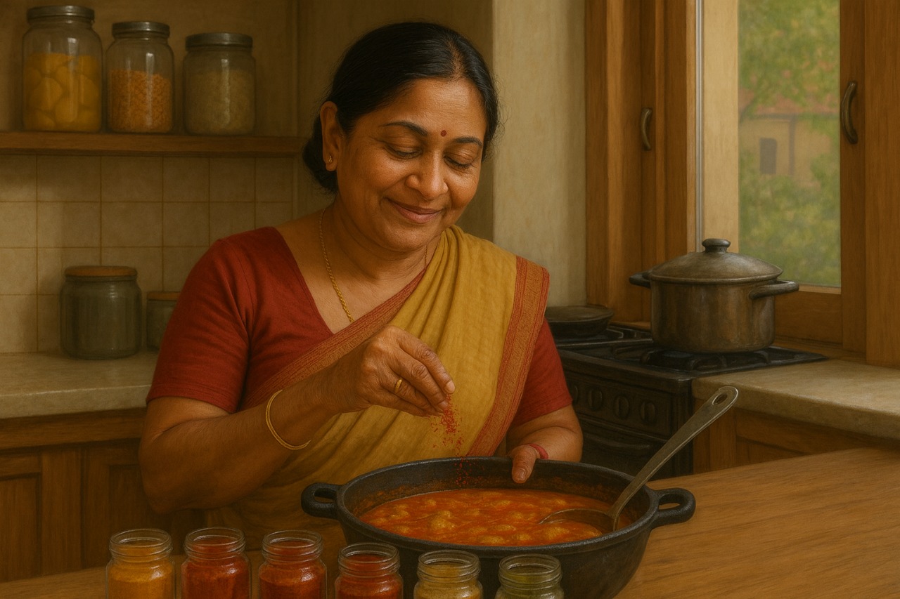 Women crafting traditional recipes