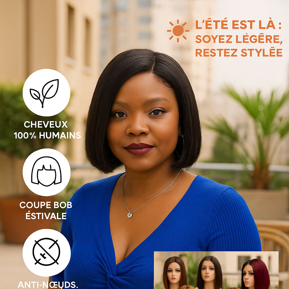 Natacha - Perruque closure HD Remy Hair