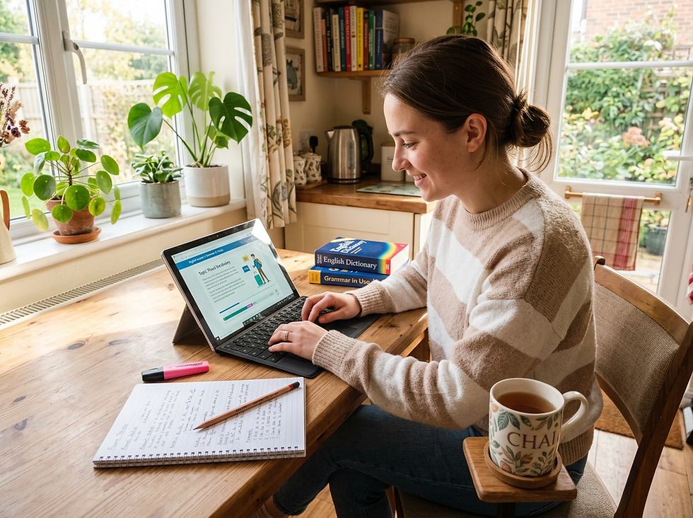 Launch OurTutorAcademy Learn English Online Interact and Book Free Lessons