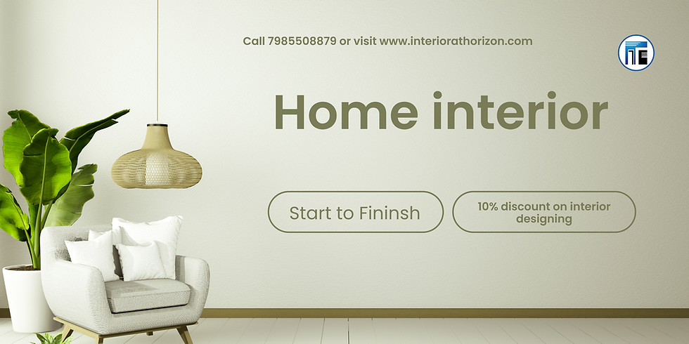 Home interior banner from horizon