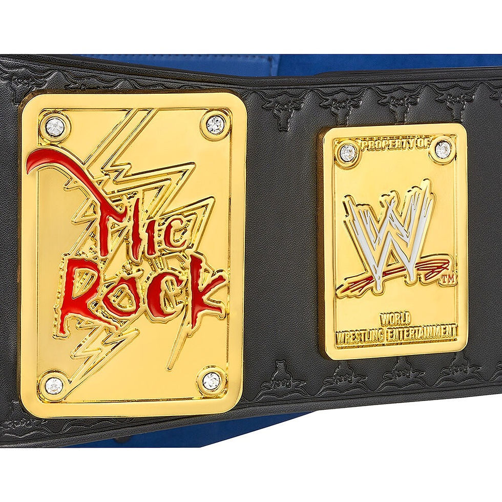 Thumbnail: The Rock "Brahma Bull" Replica Championship Title Belt