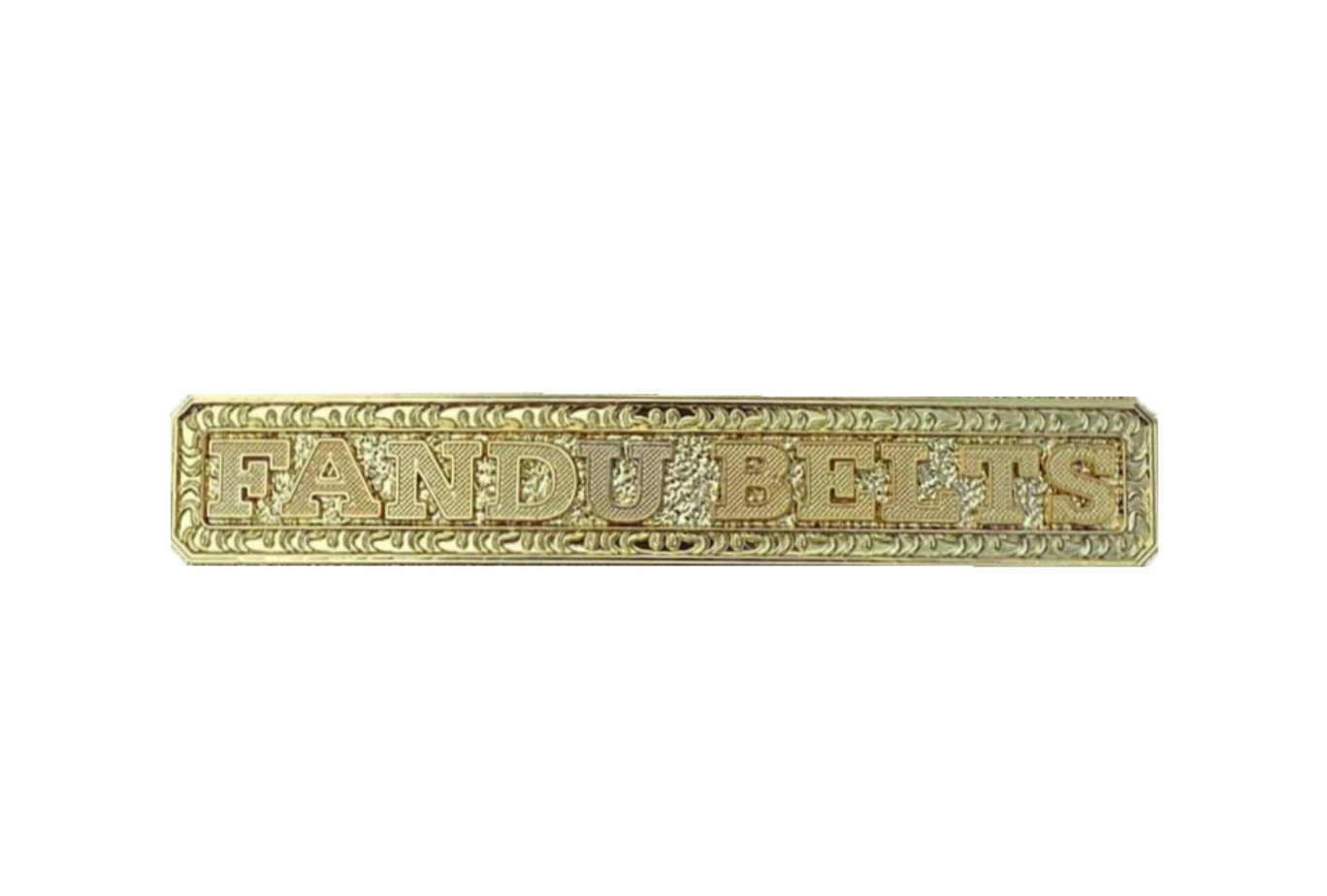 Custom Name Plate for Luxe Big Gold 