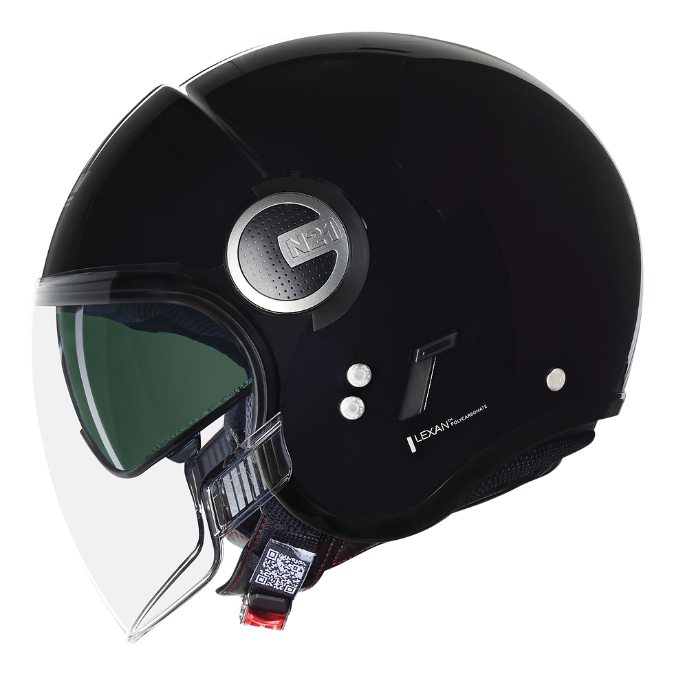 ภาพขนาดย่อ: N21 VISOR CLASSICO NERO GLOSSY BLACK (301)