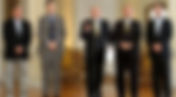 Negociadores del gobierno nacional en los diálogos de paz