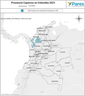 Presencia Caparros en Colombia 2021