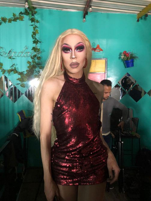 Soy drag y mi mensaje es de paz y de respeto