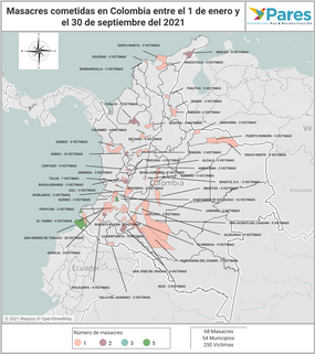 Masacres 1 de enero al 30 de septiembre