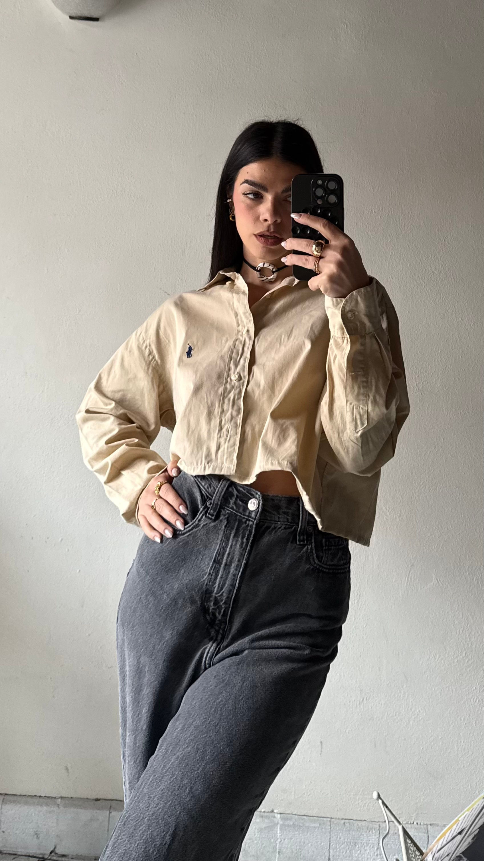 Ralph Lauren sand shirt