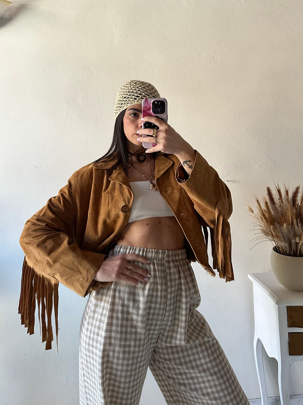 Miniatura: Real suede wonderful jacket
