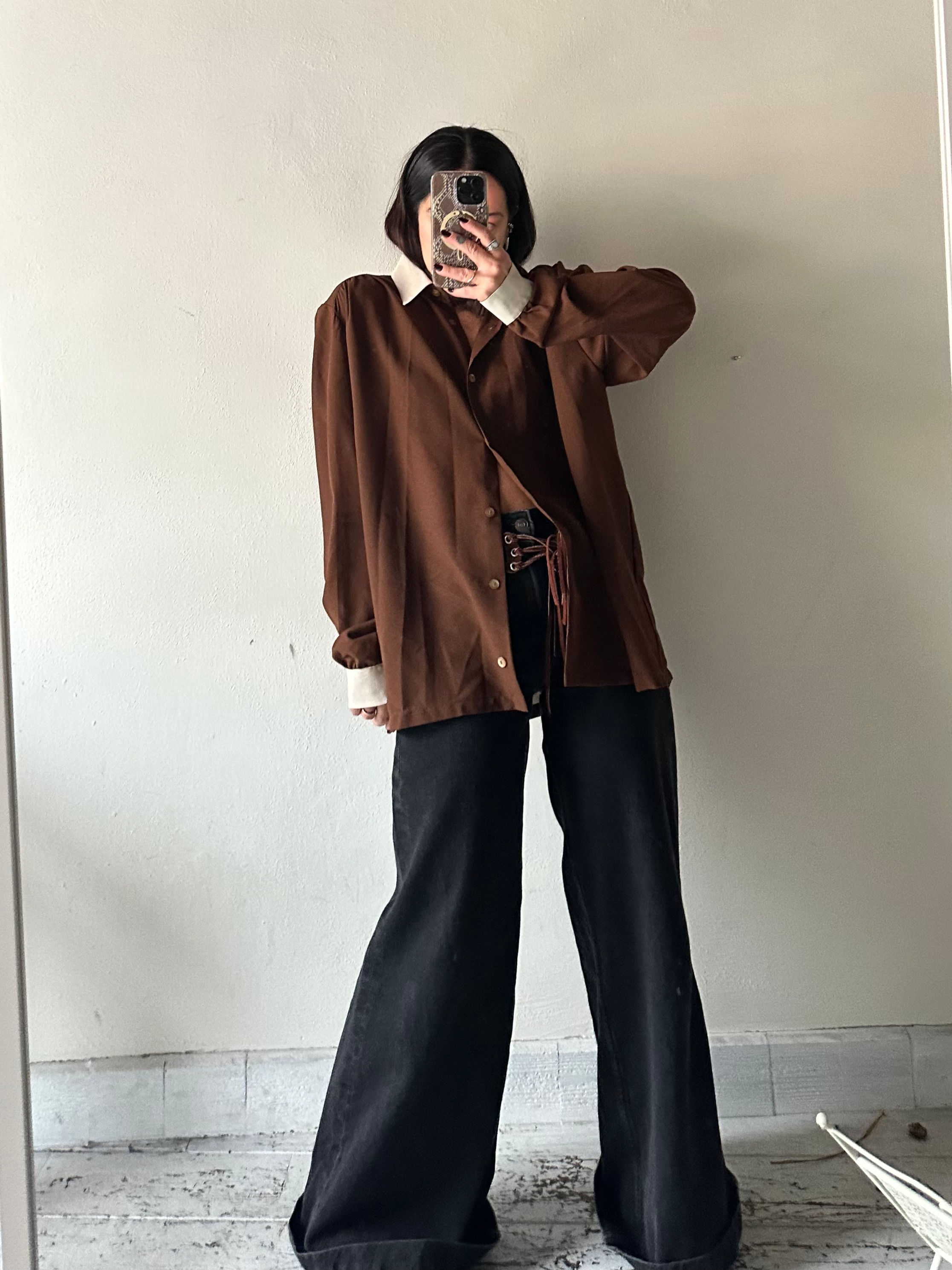 Chocolate & cream wonderful shirt