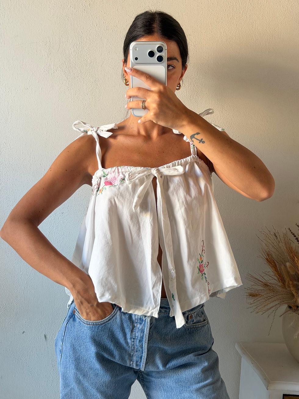 Miniatura: Cloe embroidery top