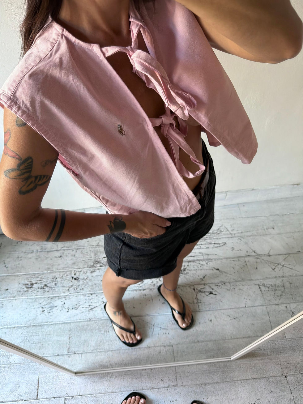 Miniatura: Ralph Lauren lace up shirt