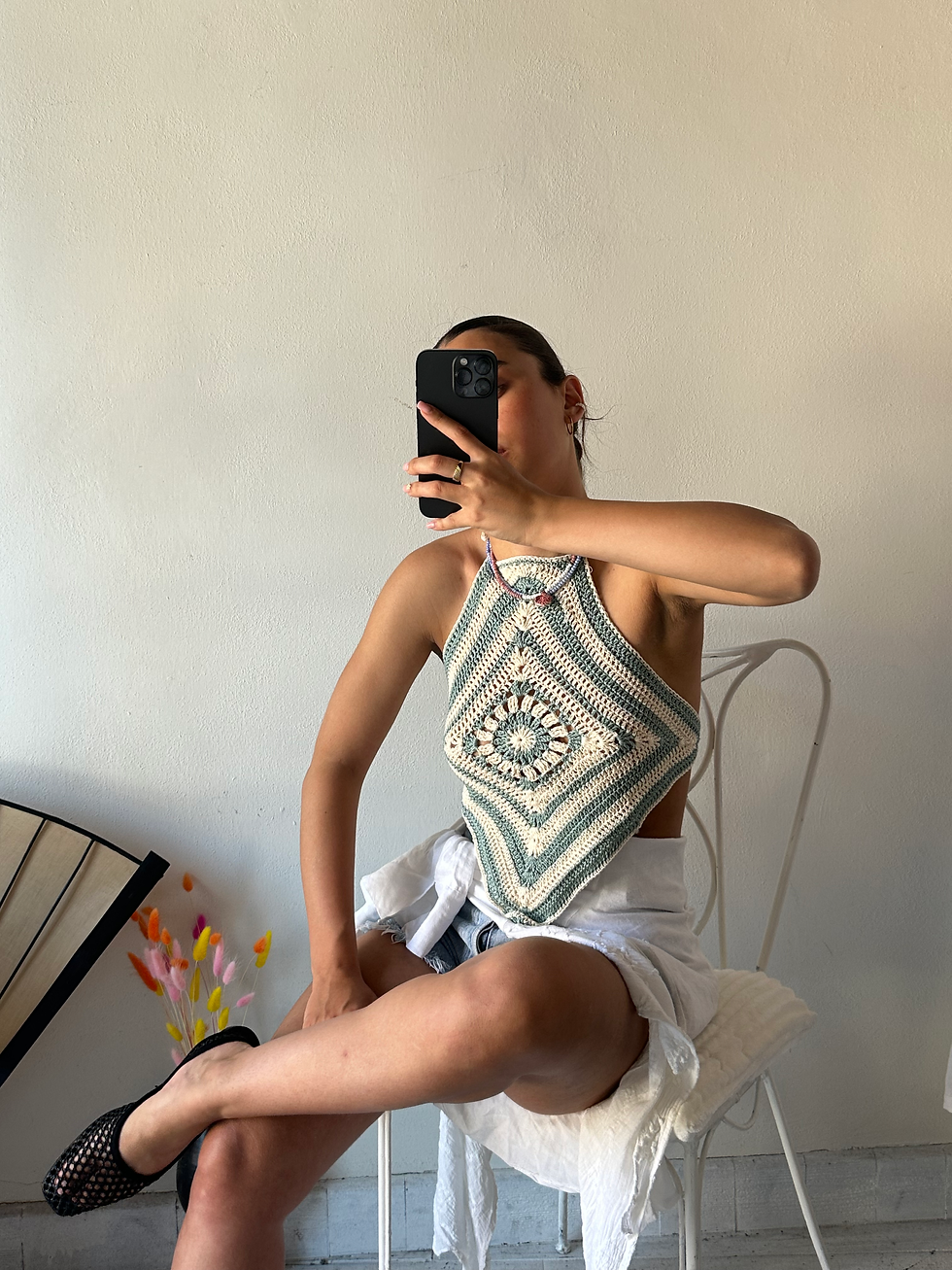 Crochet american top