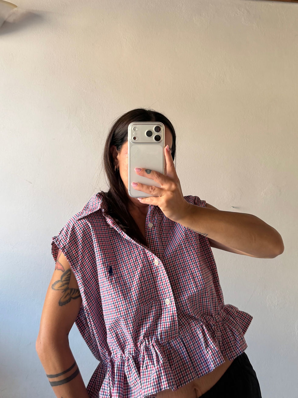 Miniatura: Ralph Lauren vichy fluffy shirt
