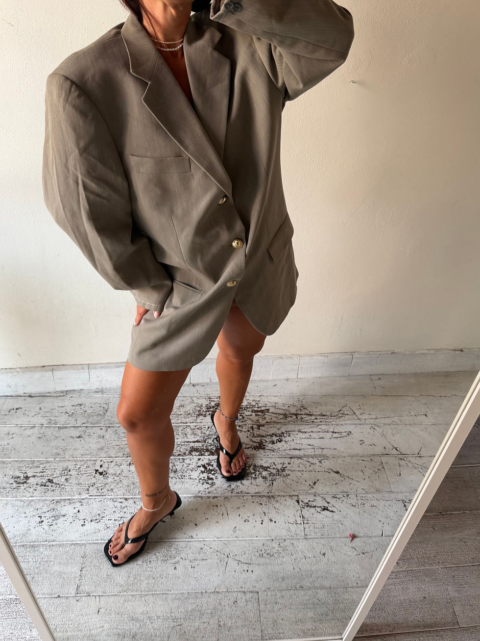 Miniatura: Sand wonderful blazer