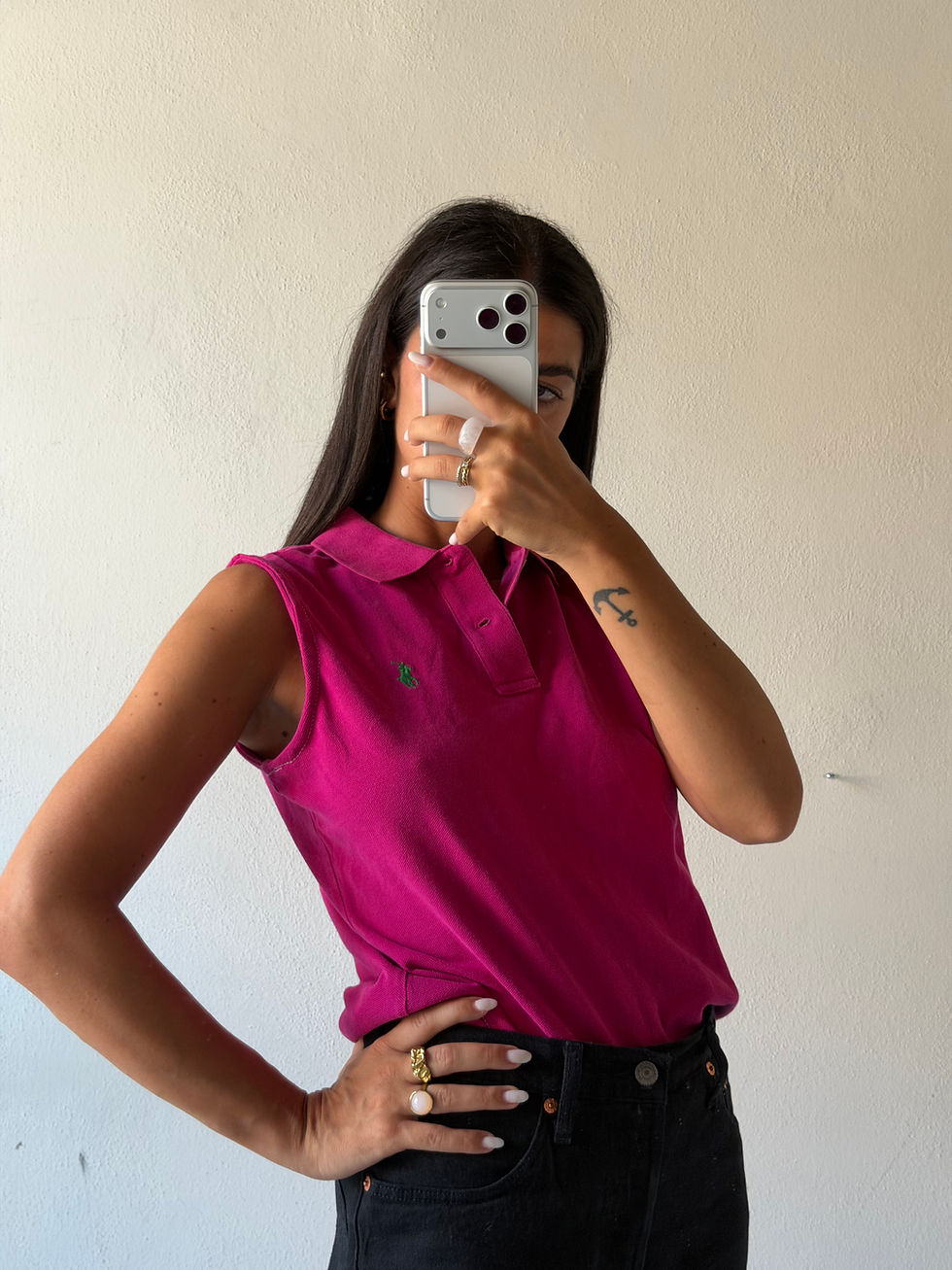 Miniatura: Ralph Lauren  sleevlees polo 