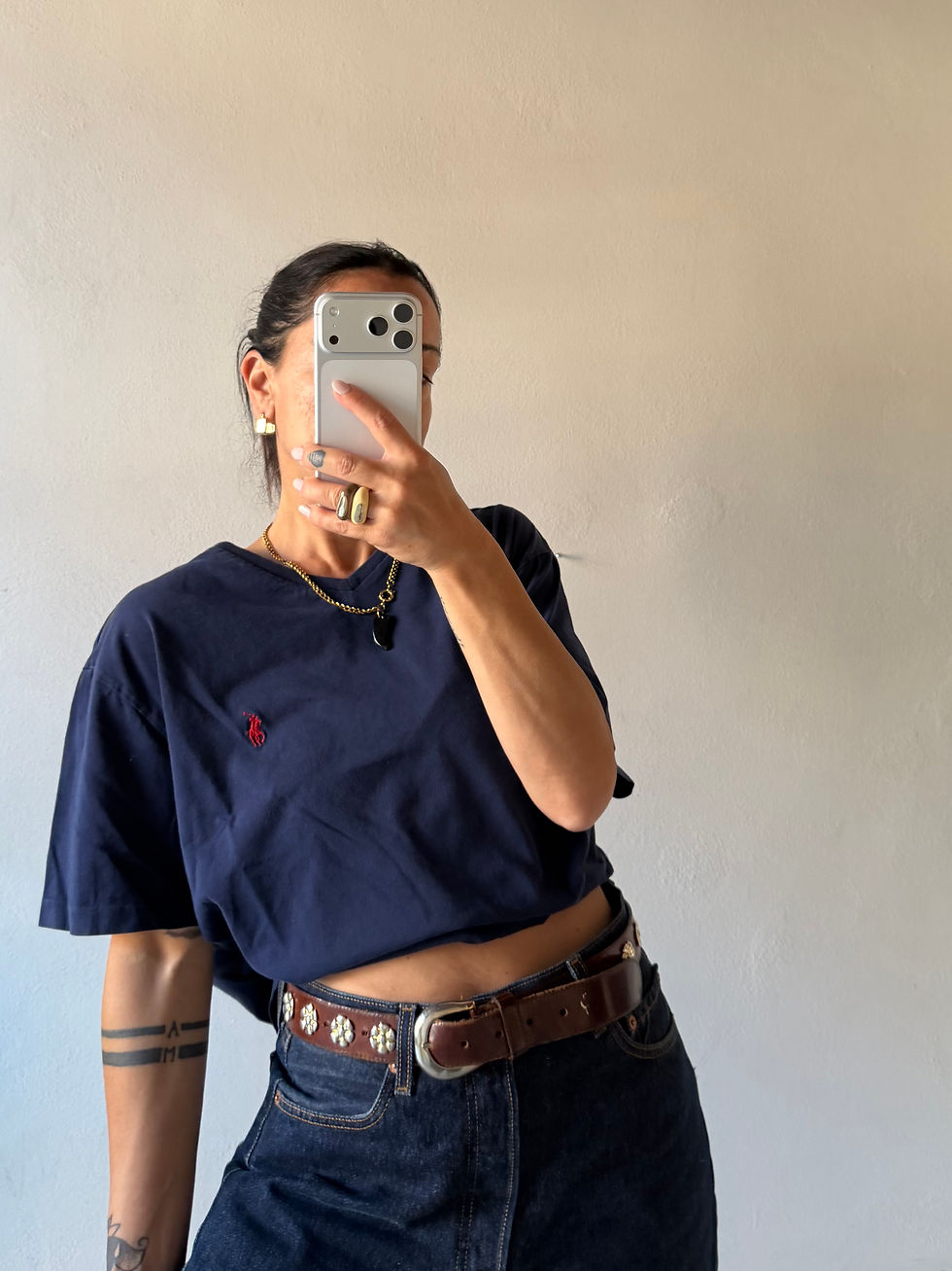 Miniatura: Ralph Lauren electric blue tee