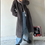 Miniatura: Grey pure wool teddy coat