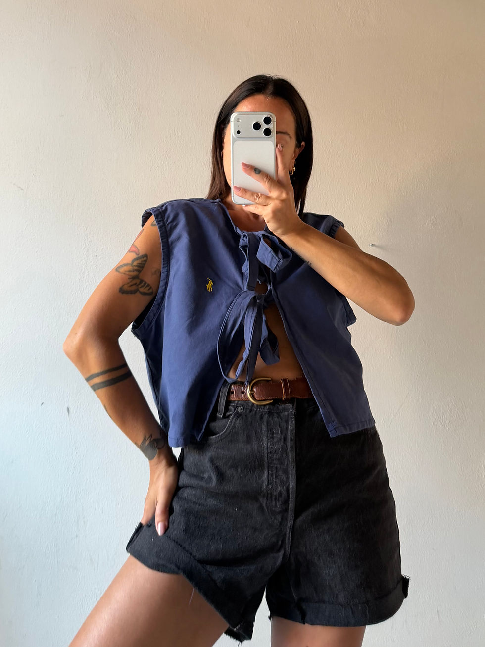 Miniatura: Ralph Lauren lace up shirt