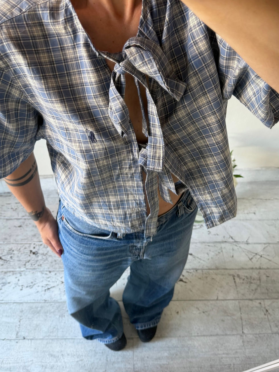 Miniatura: Ralph Lauren lace-up shirt