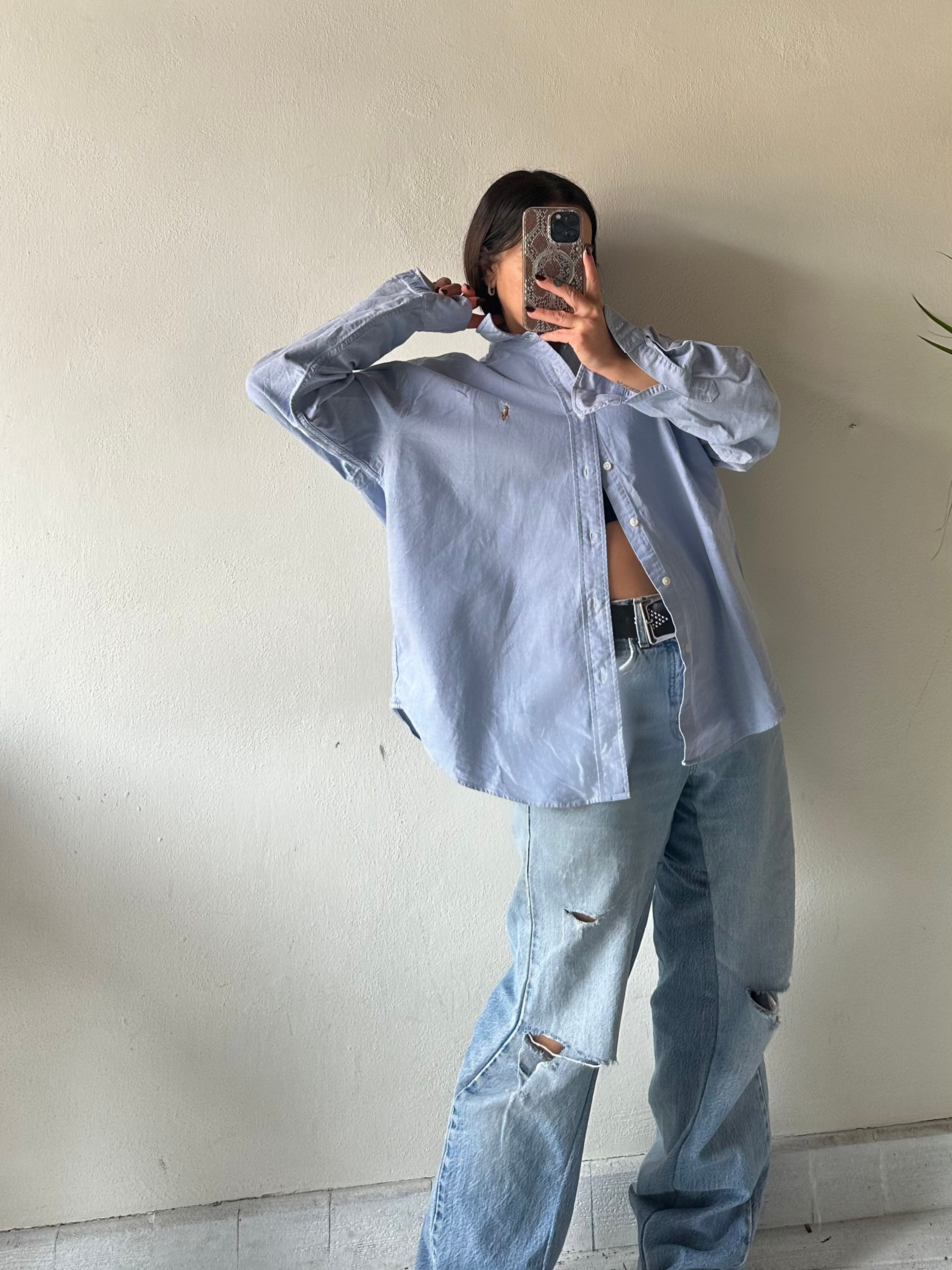 Ralph Lauren light blue basic shirt