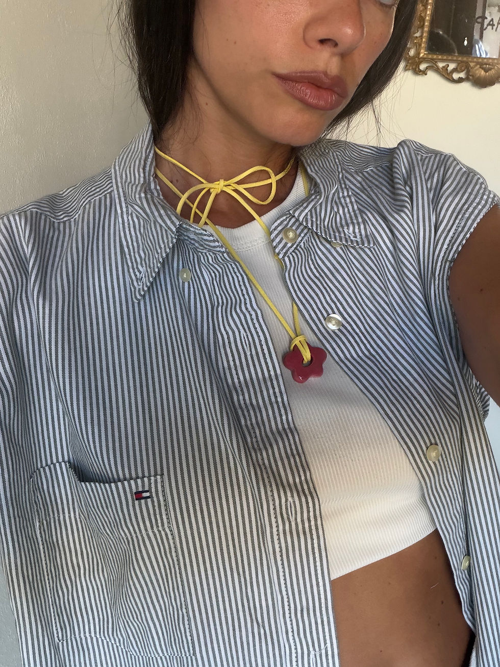 Miniatura: Tommy Hilfiger stripes sleevless shirt